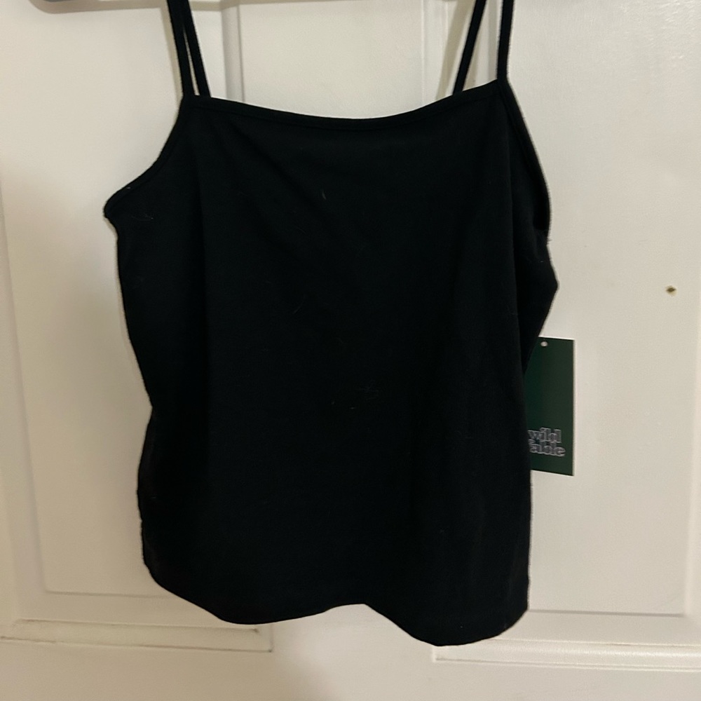 Lack crop tank top